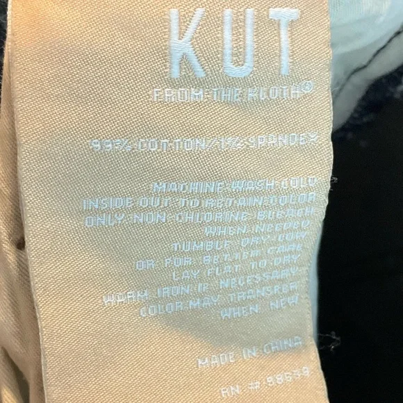 Kut from the Kloth Sienna High Rise Wide Leg With Panel - Picture 16 of 16